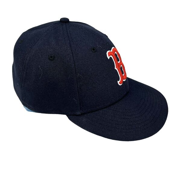 New Era Boston Red Sox Baseball Cap Hat MLB 90's Authentic Collection Size 7 1/4 - Picture 5 of 9